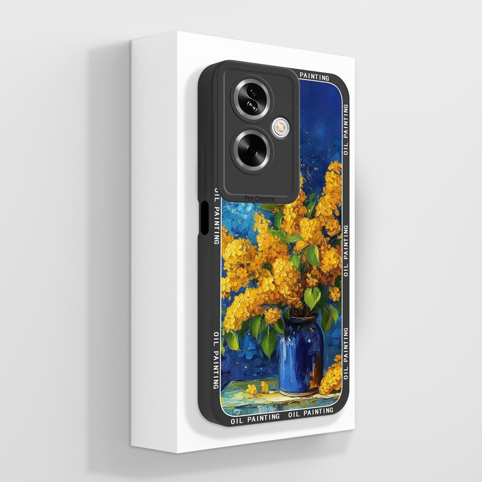 Для OPPO A79 A77 A77s A78 A83 A91 A92 A93 A93s A94 A95 A96 4G 5G чехлы для телефонов прекрасный рисунок панды котенка жидкий силиконовый противоскользящий чехол для OPPO Capa