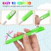 Pangda 10 Pieces Retractable Mechanical Eraser Pen, Pen-Style Erasers Pencil Click Big for Drawing, Art, Drafting, Sketching Adults, Kids Office,