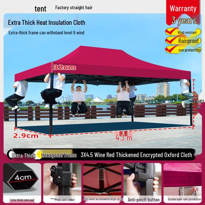 Four-Leg Folding Outdoor Canopy Tent