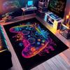 Gaming Rug for Boy Room Gamer Rug with Game Controller Carpet for Game Room Esports Room and Boys' Game-Themed Bedroom Floor Mat