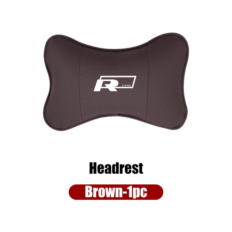 For Volkswagen VW Breathable Car Headrest Pillow Seat Belt Shoulder Protector Pad Beetle CC B5 B6 B7 EOS GTI MK2 MK4 MK5 MK6 80as