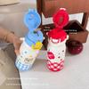 500ml Insulated Cup Large Capacity Thermos Water Bottle Cartoon Vacuum-insulated Bottle  Daily Use