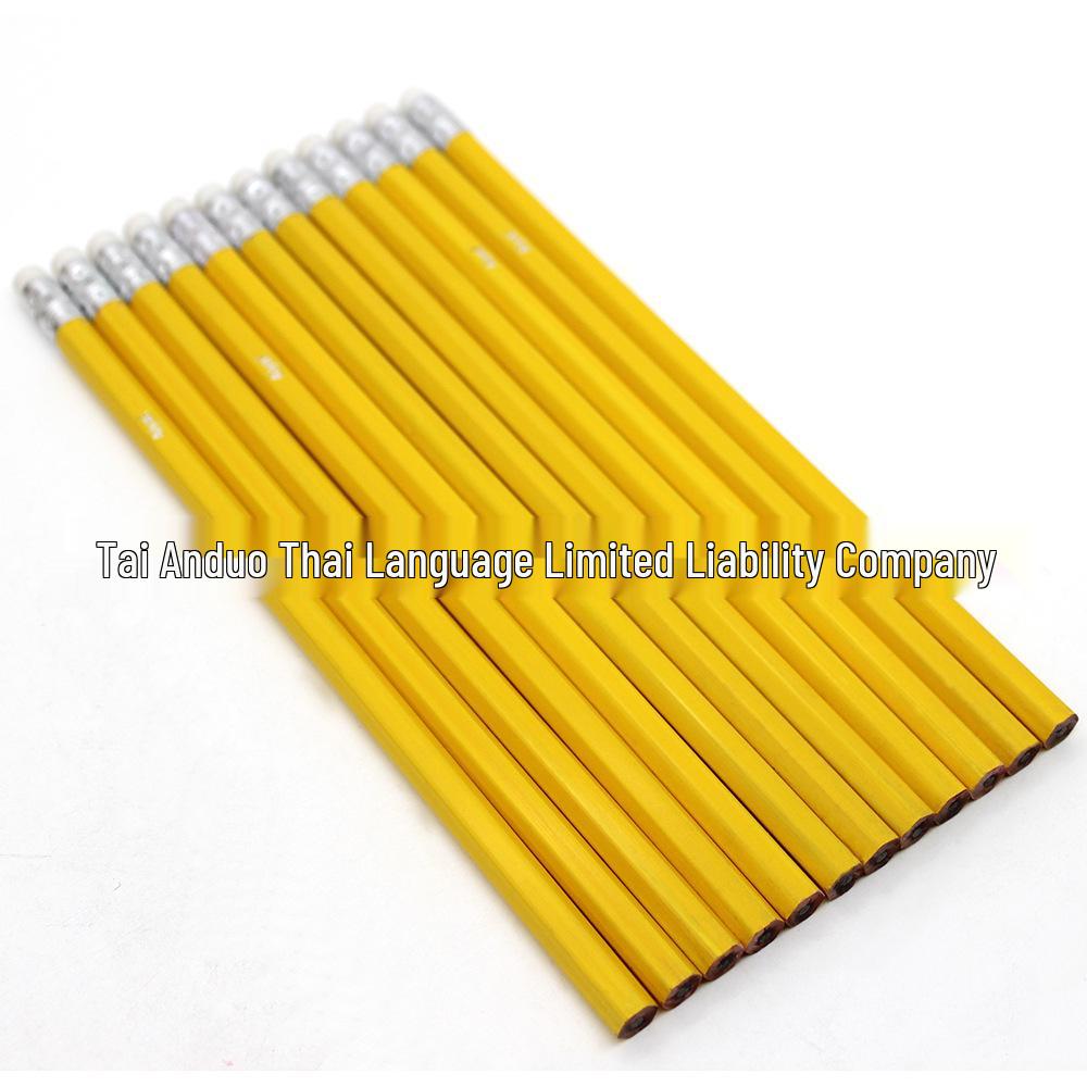 Free Shipping HB Pencils with Eraser Head for Toddler Doodling and Writing Practice, Low Grade, Hot Selling