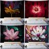 Floral Decorative Tapestry Office Living Room Decoration Home Wall Tapestry