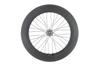 Windbrake Bike Carbon Track 88mm Matte Finish Clincher Rear Wheel Fixed Gear for Bikes