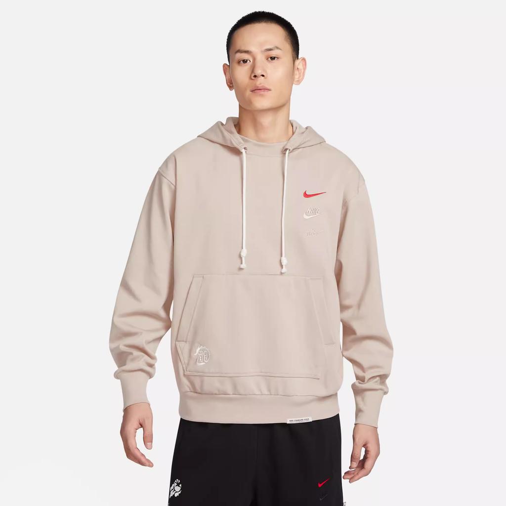 Nike Dragon Rise New Year Series FW23 Dragon Year CNY С принтом логотипа Быстросохнущий баскетбольный пуловер с капюшоном на флисовой подкладке Мужская толстовка с капюшоном FZ9041-126