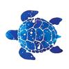 12 шт./2 набора Наклейки на стену Морская черепаха Виниловые Подводный океан Водонепроницаемые Настенные наклейки Декор для дома Спальни DIY Аксессуары