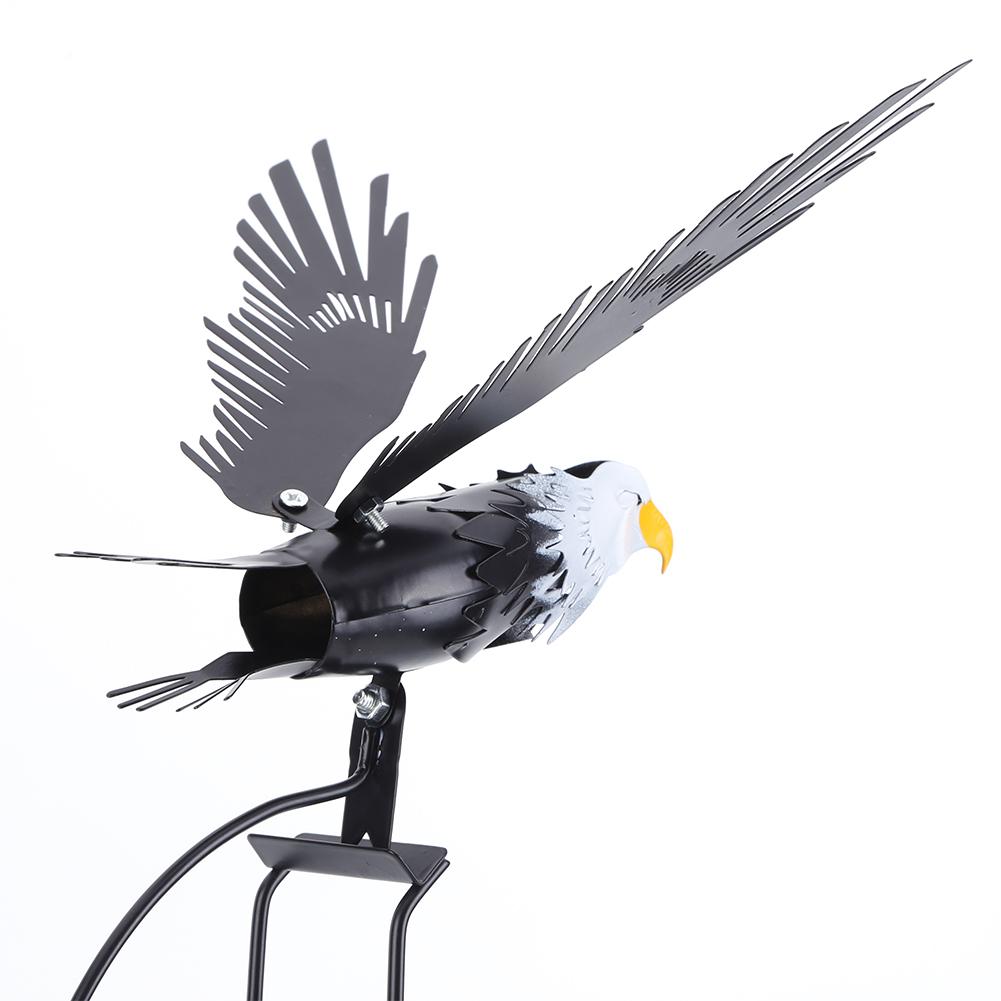 Металлические вертушки Eagle Wind Spinners Железные вертушки Eagle Stakes Украшения для газона Ремесла Садовое искусство Декор для наружного газона и двора