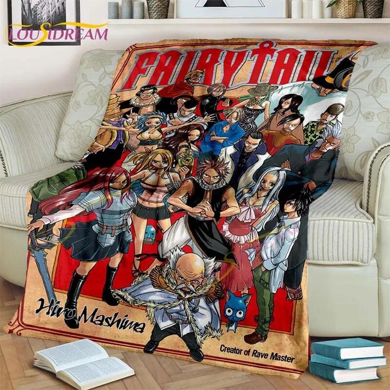 Одеяло «Хвост феи», аниме, одеяло, одеяло Нацу, 3D мультяшное покрывало, фланелевое одеяло для постельных принадлежностей, декор детской комнаты, теплое одеяло