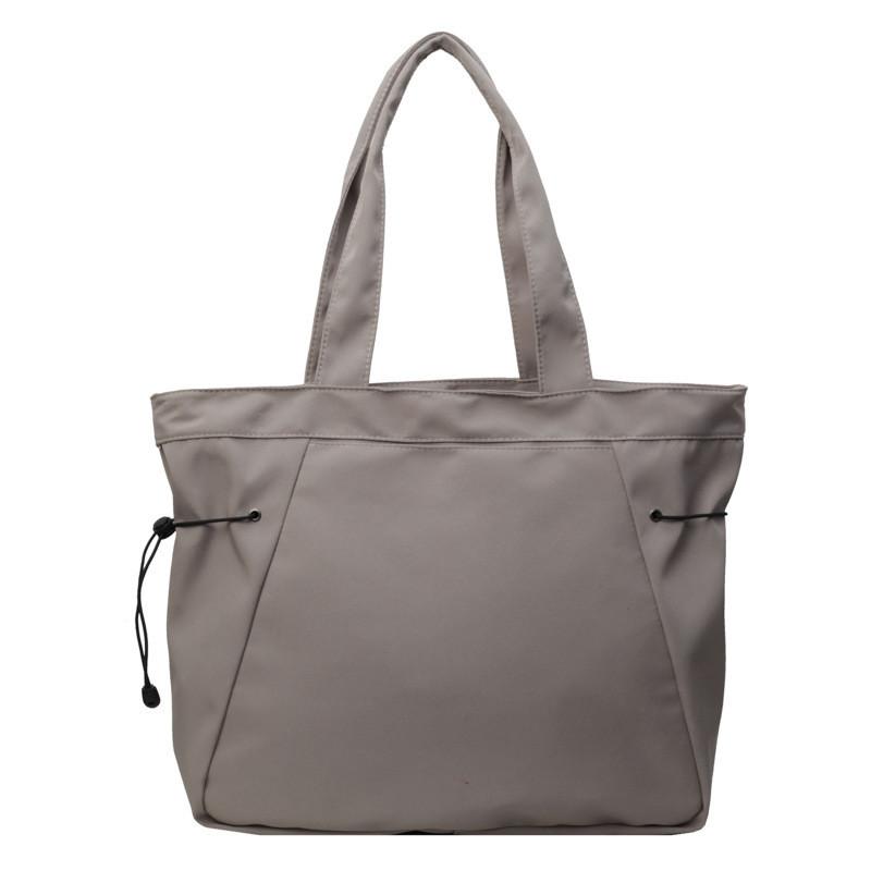 Стильная холщовая сумка-тоут для женщин, большая вместимость, летняя повседневная на плечо