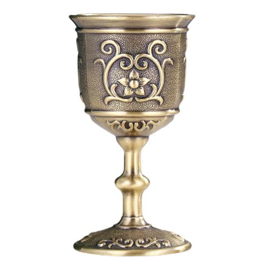 Practical Anti-fall Electroplating Nice-looking Antique Mini Wine Pot Cups Party Decor Wine Jug