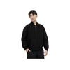 LiNing CF Suo Series Dream Theme Show Workwear Stand Wool Jacket Unisex Upper Clothing Black AYMS407-5