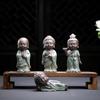 Фигурки и миниатюры Монах Чайные питомцы Дзен Украшение гостиной Буддийский Гэяо Микроландшафт Домашний декор Керамические украшения