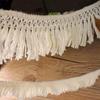 4Meters/lot Top Quality 2kinds 2cm/5cm Width Cotton Tassel Cotton Fringe Lace Trim Lace Sewing Craft Material