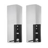 2Pack Steel Speaker Wall Mounts for Lifestyle 650 700 Integration With High End Home Entertainment Systems