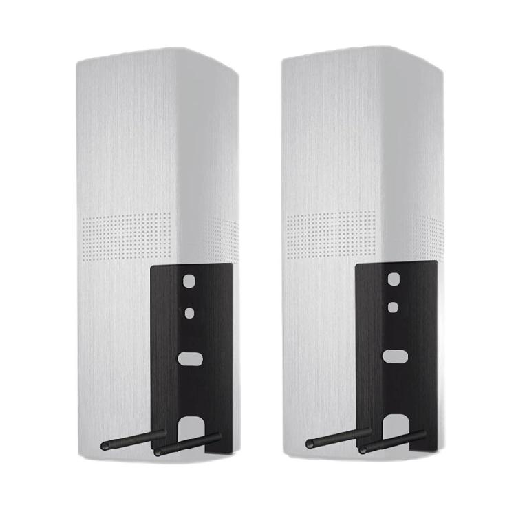 2Pack Steel Speaker Wall Mounts for Lifestyle 650 700 Integration With High End Home Entertainment Systems