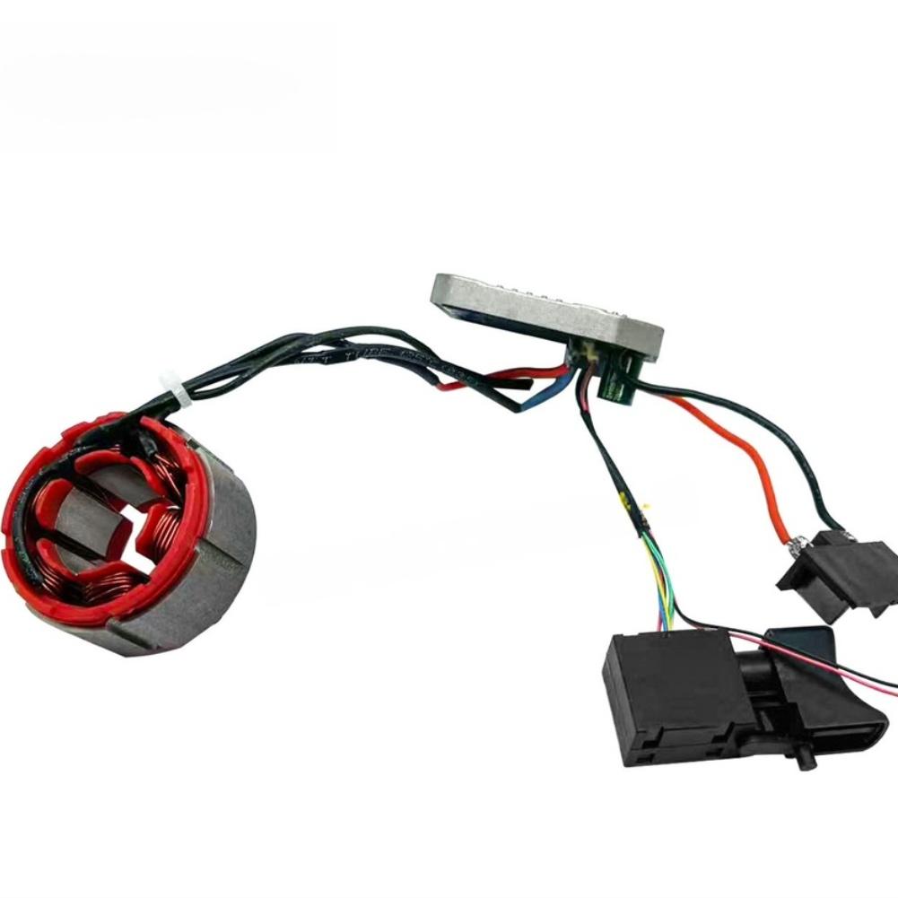 Workshop Use Brushless Stator Metal Plastic Build Compact Design Lightweight 261g Efficient Tightening Tools Set