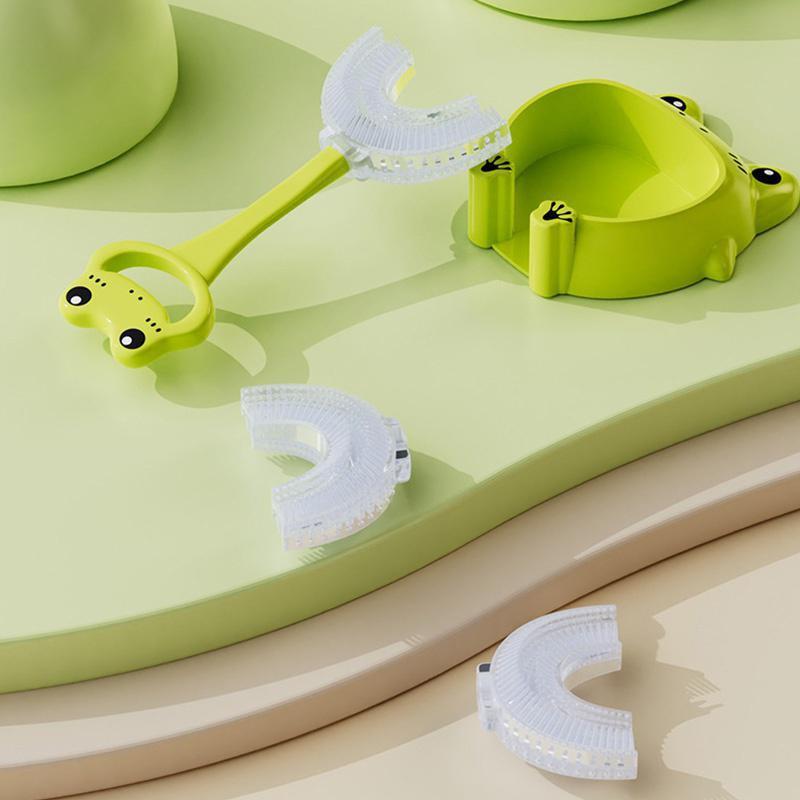 U-образная зубная щетка для ухода за полостью рта, силиконовая щетка для чистки зубов, детская зубная щетка для чистки зубов, для младенцев