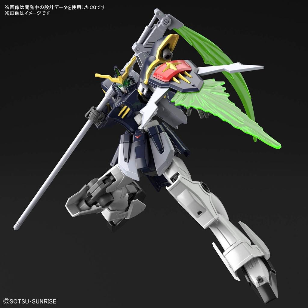 BANDAI SPIRITS HGAC Новый Мобильный Отчет Гандам Виинг Гандам Смертоносная Коса Масштабная Пластиковая Модель 1/144 Предварительно Окрашенная