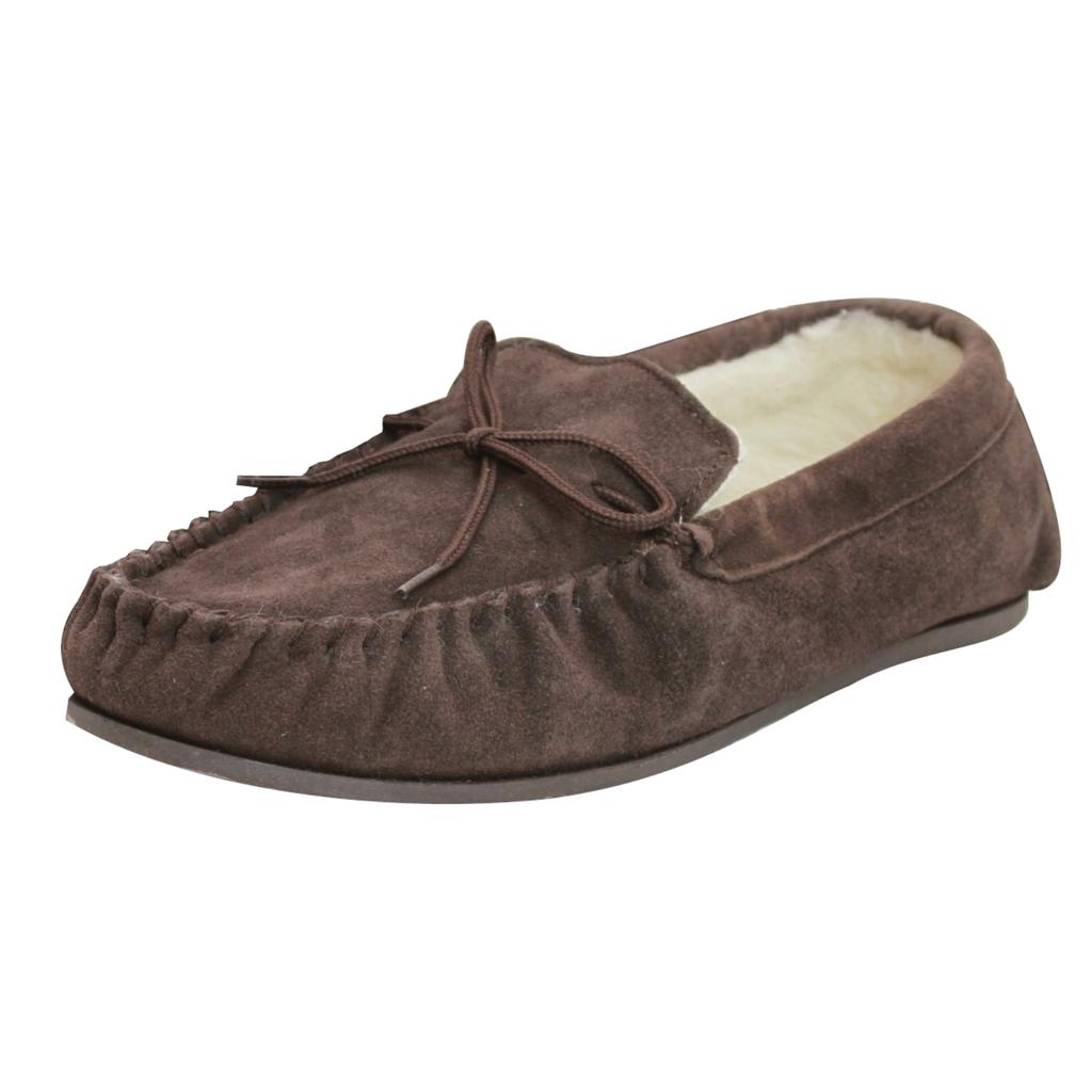 Eastern Counties Leather Unisex Wool-blend Hard Sole Loafers