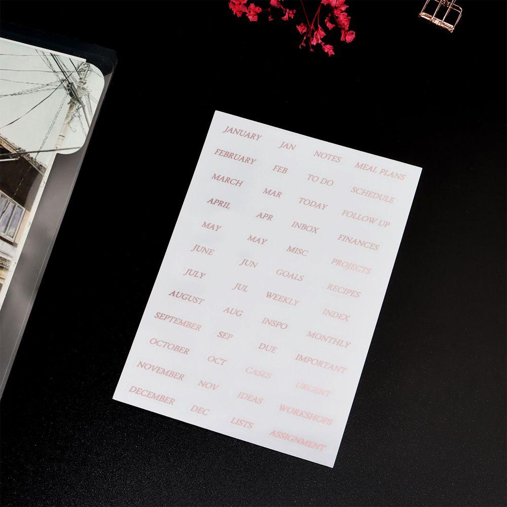 Для ноутбука A5/A6, дневника, наклейки, индексные разделители, разделители индексов, разделители страниц