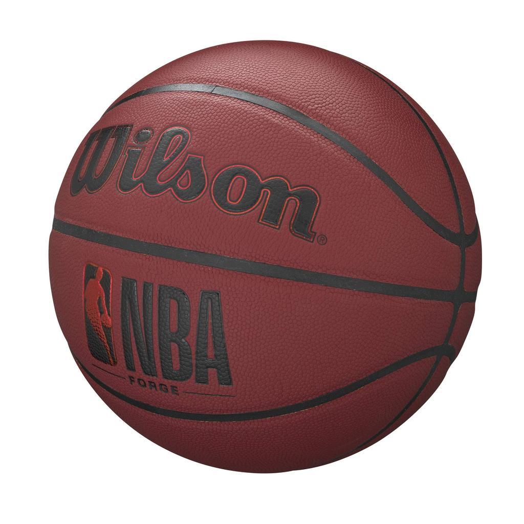 Wilson NBA FORGE Basketball Size 6 Diameter Crimson WTB8201XB06, Indoor/Outdoor Use, / Approx. 23.2cm,