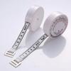 Automatic Telescopic BMI Tape Measure Soft Sewing Accessories Sewing Ruler Physical Health Management Round Waist Tape Measure