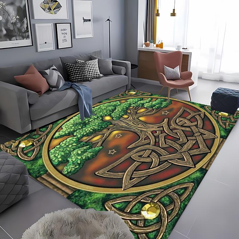 3D Artwork Trees Printing Large Area Carpets for Home Living Room Kids Bedroom Sofa Doormat Kitchen Floor Rugs Anti-slip Decor