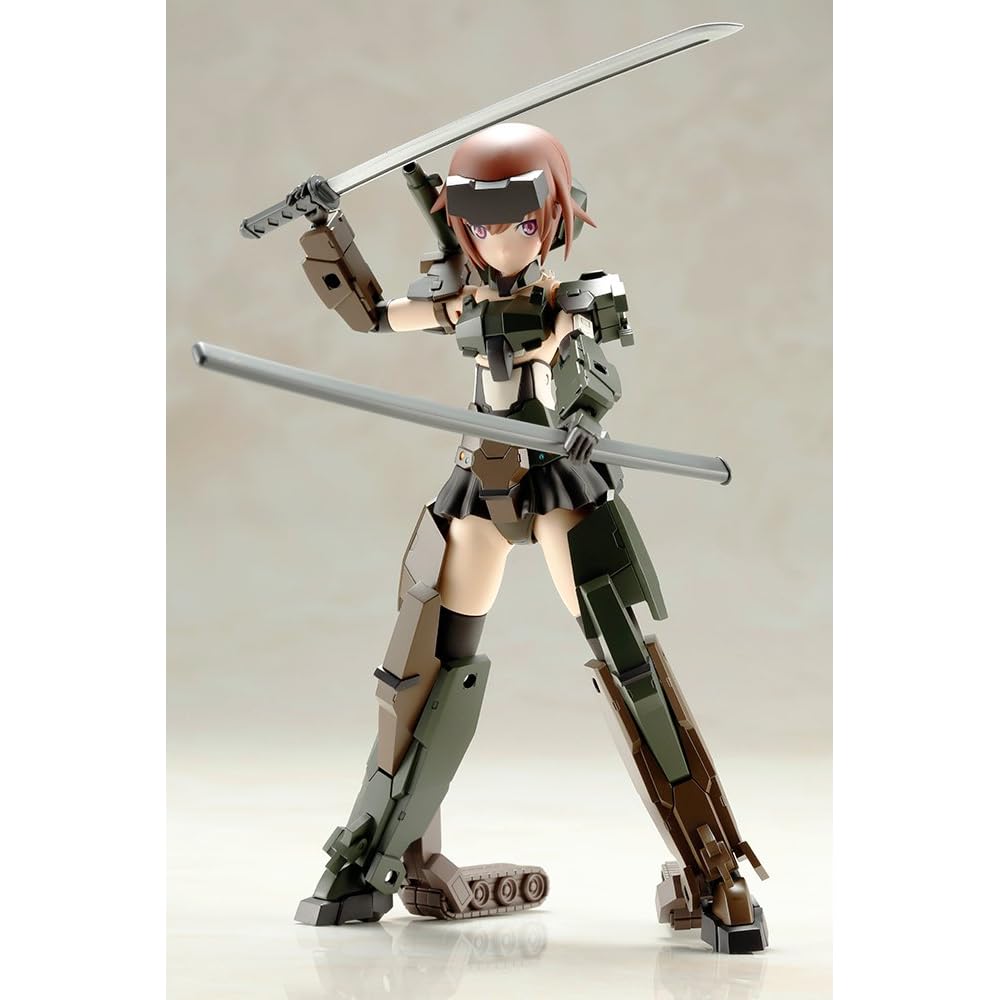 Набор для сборки Frame Arms Girl Goryu 10th Style с LittleArmory 150 мм, не в масштабе, предварительно окрашенная пластиковая модель