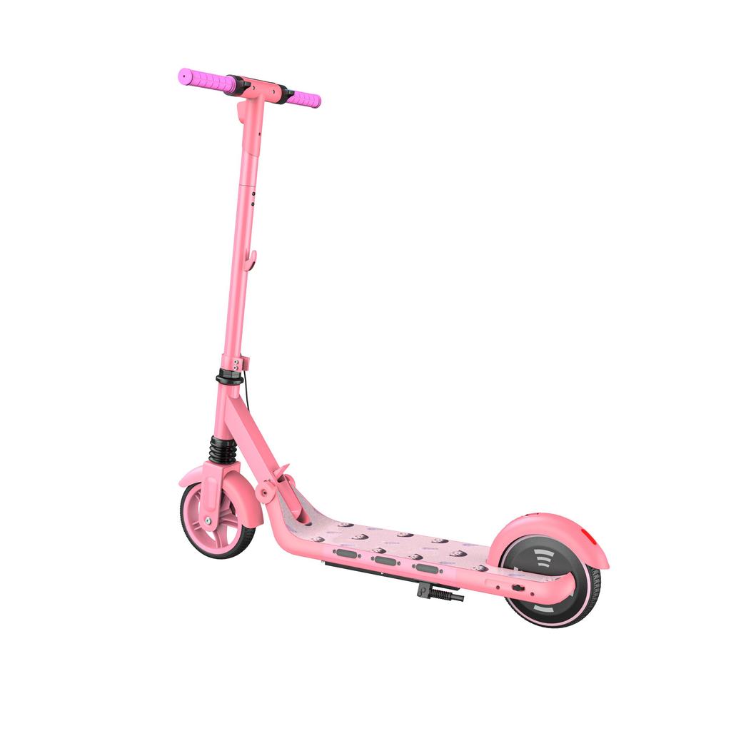 Детский складной электросамокат KIDDOWE K2 130 Вт Мотор 24 В 6 Ач Батарея 14 км/ч Максимальная скорость 6,5-дюймовые литые шины Игра на открытом воздухе Электросамокат