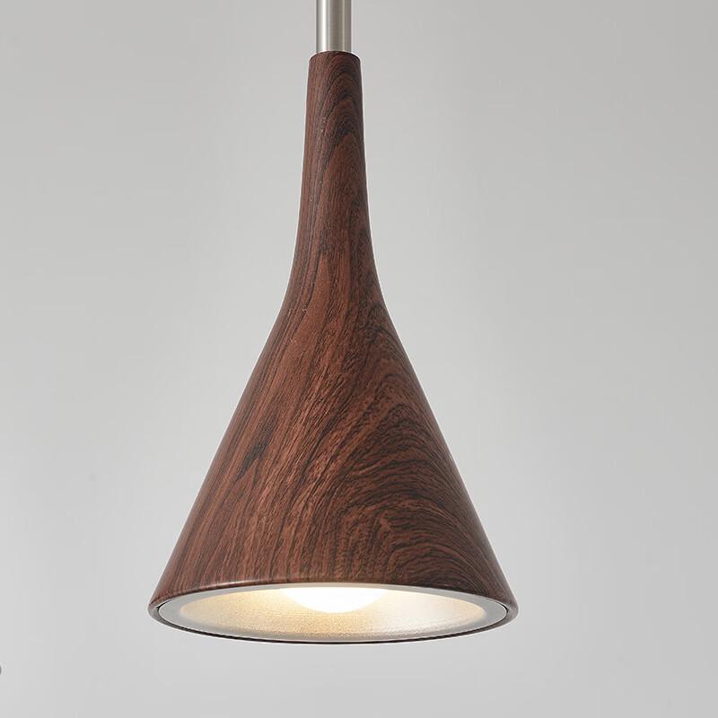 Трехсветильник подвесной из ясеня американского, двухцветный