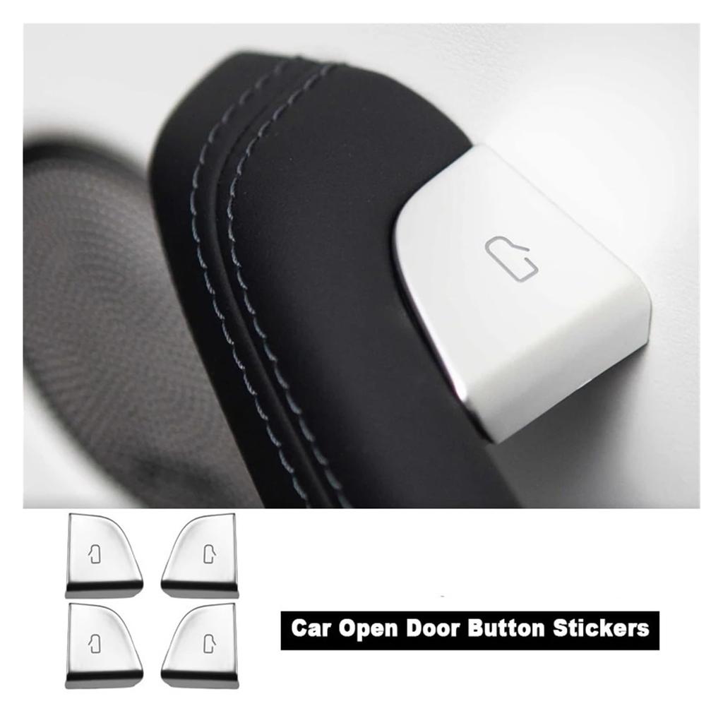 Interior Accessories Tesla Model 3 Highland Model Y Junior 2025 Release Car Door Opening Button Sticker Steering Wheel Cover Protection