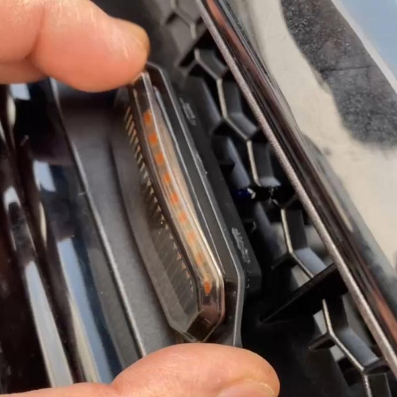 Car LED Emergencys StrobesLight Grille Flashing Warning Beacon Hazard Caution Light Yellow Lamp for Tank300 Vehicles SUV