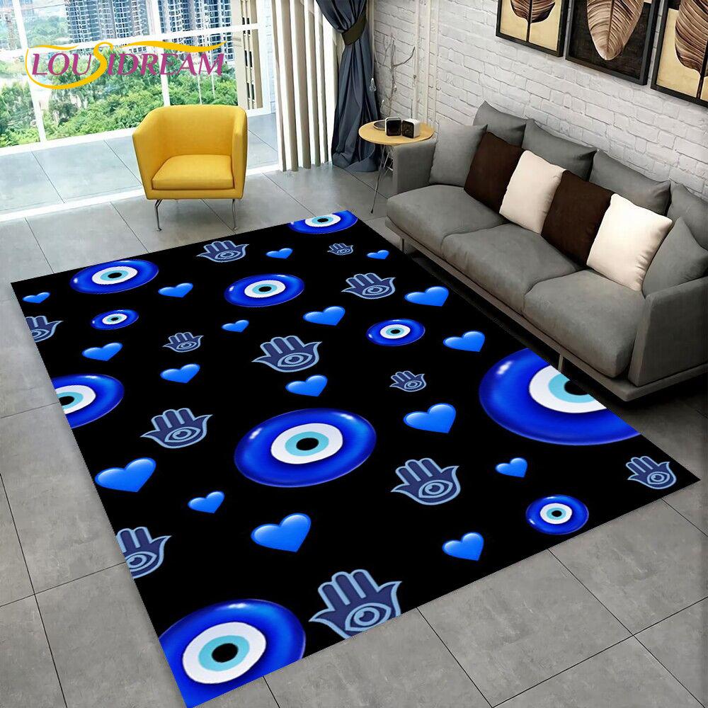 Коврик Nazar Evil Eye Tree of Life, ковер для дома, гостиной, спальни, дивана, коврик для кухни, декор для кухни, нескользящий напольный коврик для детских игр