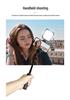 Портативный телескопический мини-штатив для DJI, Insta360, GoPro - Идеально для влогов и селфи