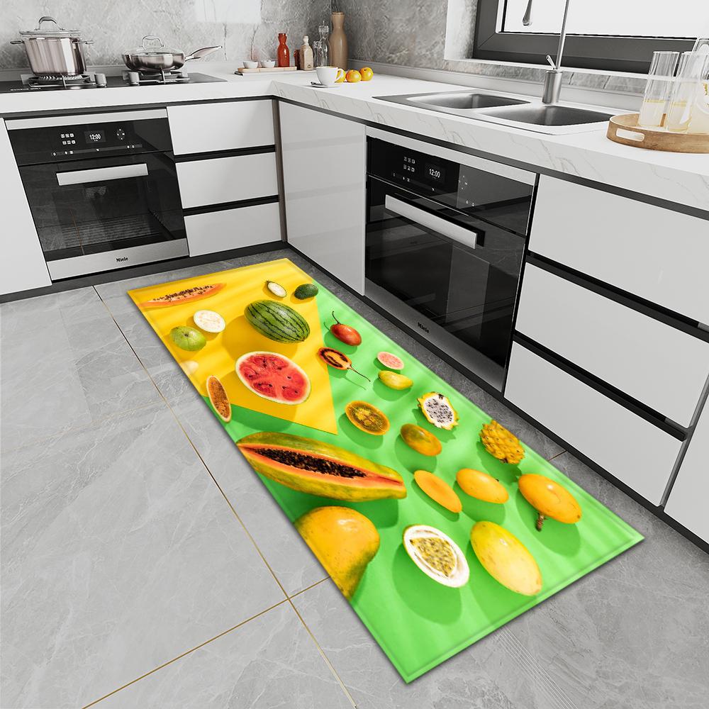 Кухонный коврик, коврик для двери, крыльца, длинный ковер для спальни, балкона, ванной комнаты, нескользящий пол, ковер для гостиной