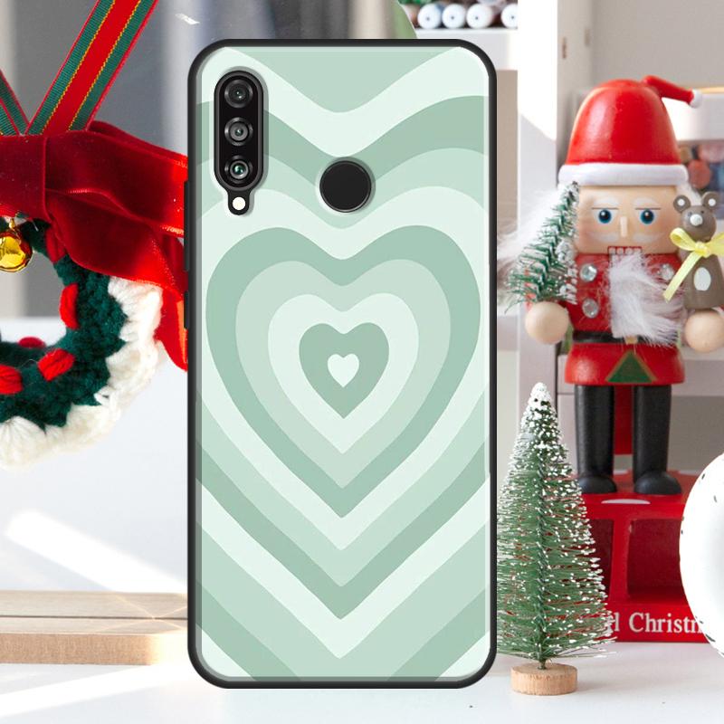 Чехол с цветным кругом-сердцем 'Любовь' для Huawei Nova 9 10 SE 11 Pro Y60 Y70 Y90 Y61 Y91 Y72 Y73 12i 11i 8i P20 P30 P40 Lite