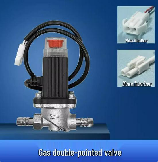Commercial Gas Alarm with Automatic Shut-off Valve for Liquefied Natural Gas Detection