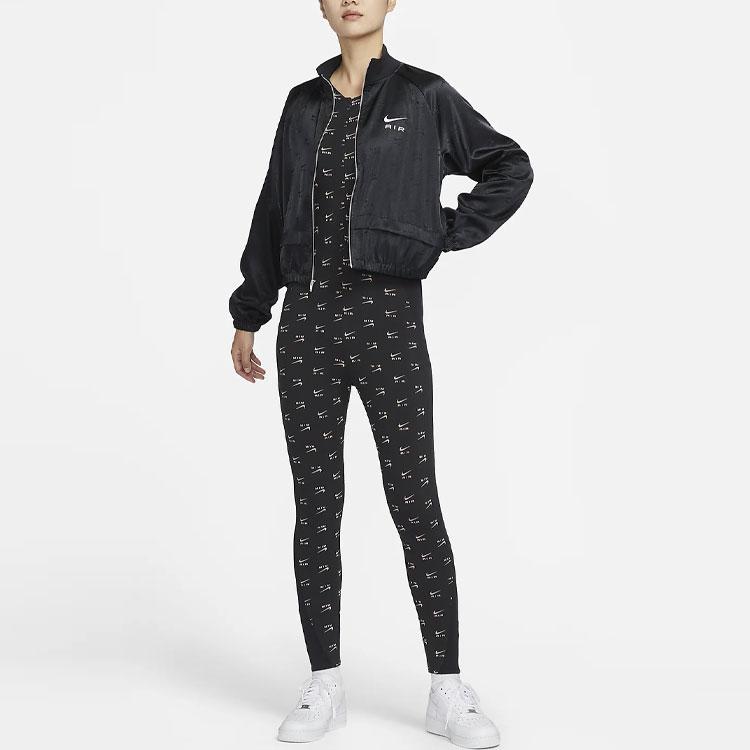 Nike Боди Женские Черные С Круглым Вырезом DV8063-010