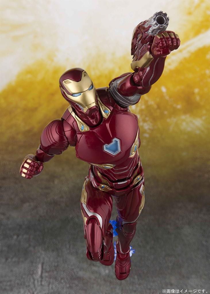 TAMASHII NATIONS Avengers Iron Man Mark 50 155mm Painted Movable Figure S.H.Figuarts (Avengers/Infinity War) Approx. PVC/ABS