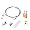 Security Wire Padlock Steel Wire (1.7m/2.2mm Diameter) ESL-25