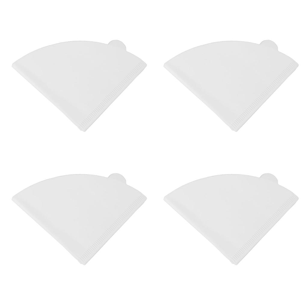 100pcs Coffee Filters Soft Texture Wood Pulp Coffee Filter Paper Cone for Drip Coffee Maker