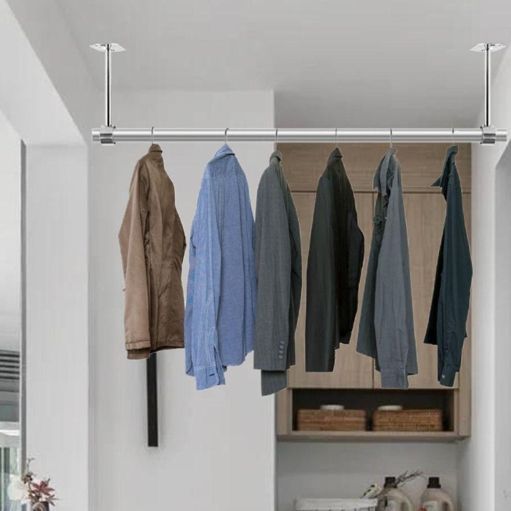 Держатель для одежды Конец стержня Опоры Штанга для одежды Фланец для вешалки Держатель для одежды Штанга для одежды