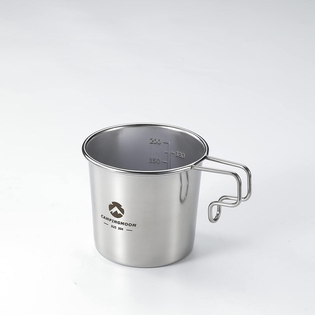 CAMPING MOON Solo Mug M Camping Mugs, 210ml, Set of 2, SOLO MUG S-190-2P