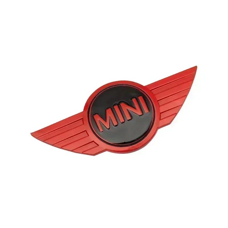 Metal Car Front Hood Rear Trunk Emblem Badge Sticker for BMW Mini Cooper S F55 F56 F57 R55 R56 R60 Replacement Logo Accessories mkhr65