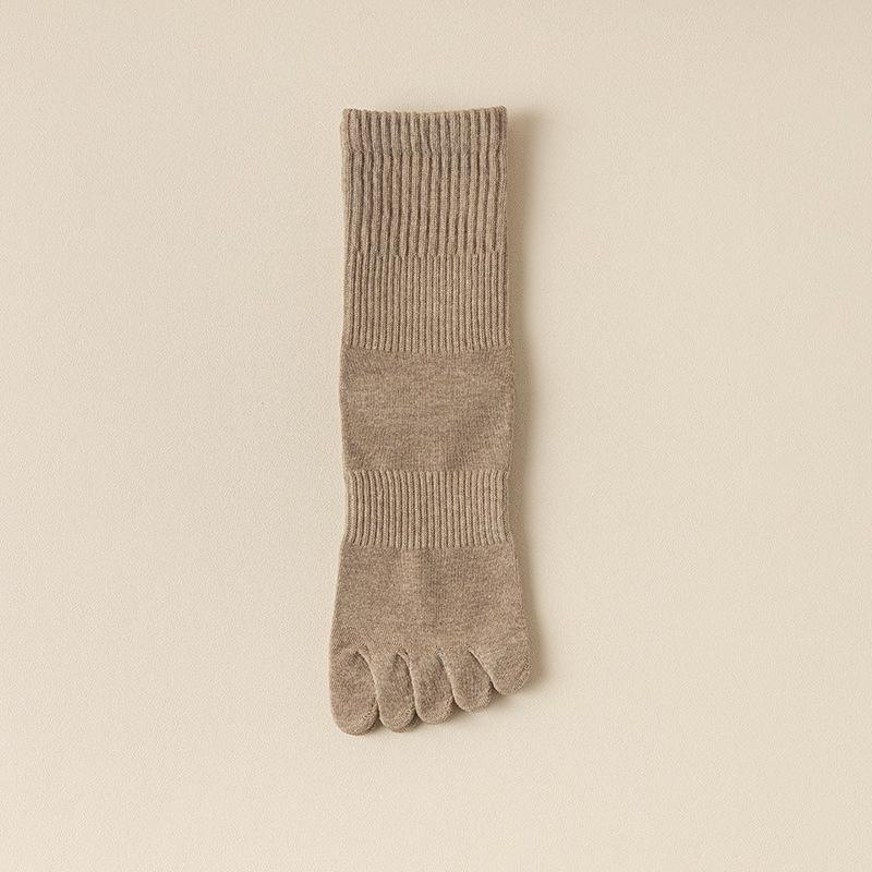 1 пара женских носков с пятью пальцами на весну, в японском стиле, однотонные, женские спортивные носки с раздельными пальцами, каваий, хлопок, Харадзюку, носки с пальцами