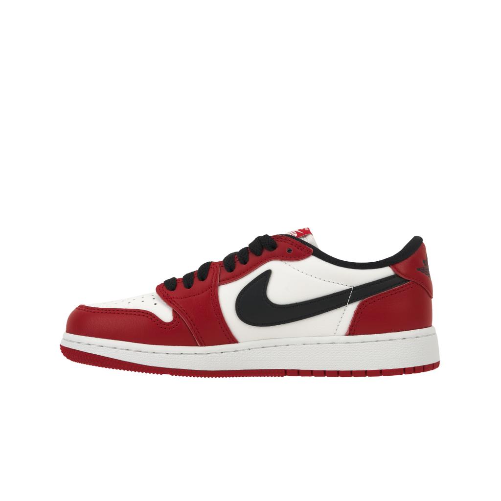 Air Jordan 1 Retro Low OG GS Chicago 2025 Детские кроссовки Красный Varsity-Red Черный HQ6999-600