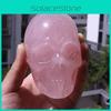 Pink Art Skull Figurine Handicraft Living Room Display Decoration Toy Gifts