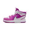 Air 1 Mid RM EasyOn PS Fire Pink Kids Sneakers White FQ1282-601