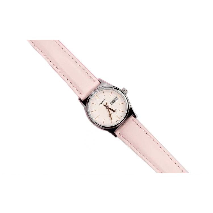 Casio Женские часы стандартной серии Розовые LTP-V006L-4B LTP-V006L-4B